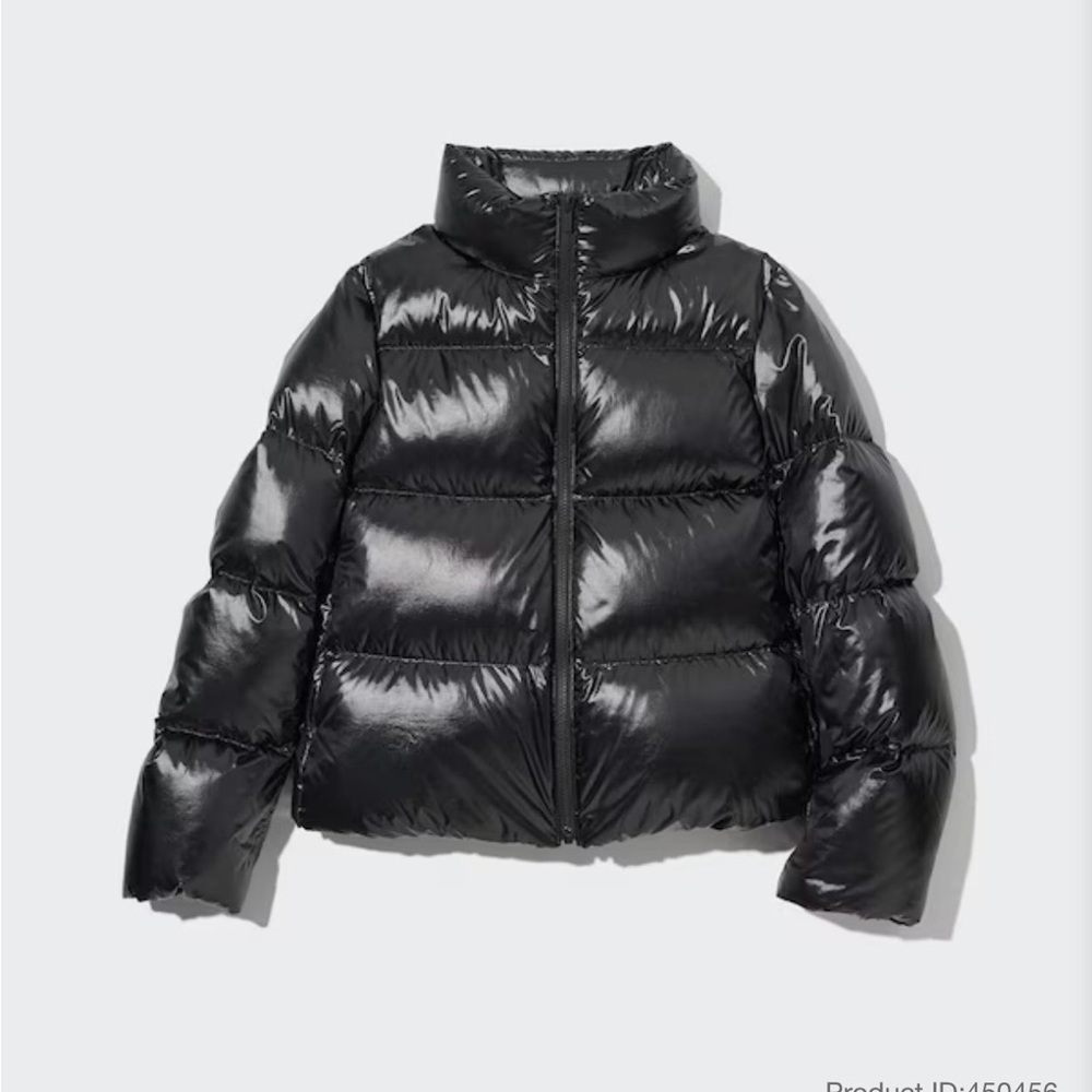 Uniqlo Ultra Light Down Shiny Black Puffer Jacket